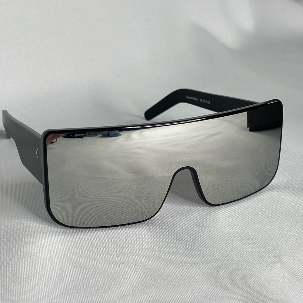 Rick Owens Documenta Silver/Black — New Condition